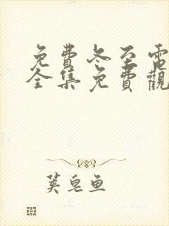 免费冬至电视剧全集免费观看高清