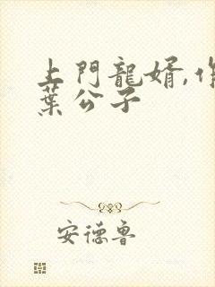 上门龙婿,作者叶公子