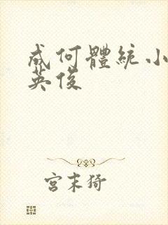 成何体统小说七英俊