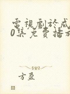 电视剧于成龙40集免费播放