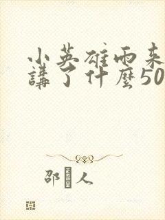 小英雄雨来主要讲了什么50字封面