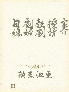 日剧教授家的儿媳妇剧情介绍