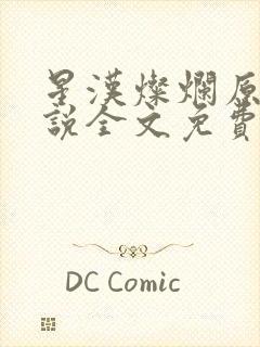 星汉灿烂原著小说全文免费阅读