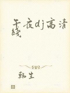 午夜dj高清在线