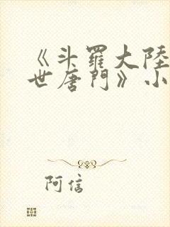 《斗罗大陆2绝世唐门》小说