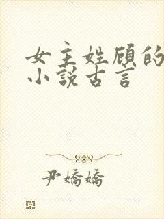 女主姓顾的重生小说古言