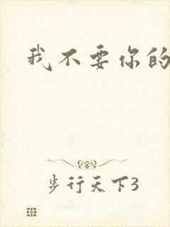 我不要你的承诺