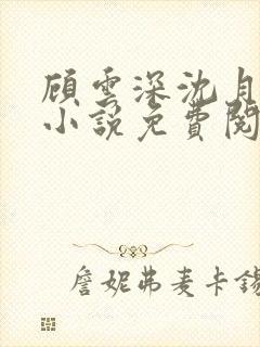 顾云深沈月西的小说免费阅读