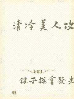 清冷美人攻推文