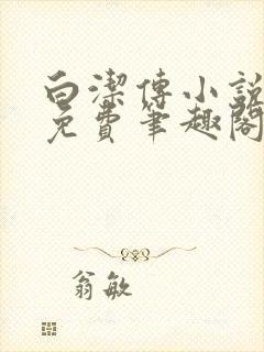 白洁传小说全文免费笔趣阁阅读