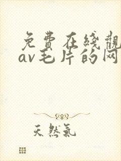 免费在线观看的av毛片的网站