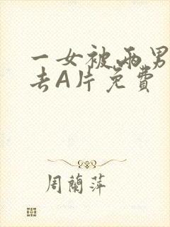 一女被两男桶进去A片免费