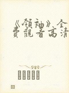 《领袖》全集免费观看高清封面