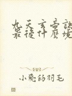 九天玄帝诀主角最后什么境界