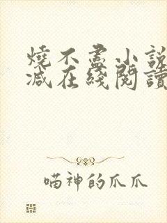 烧不尽小说无删减在线阅读
