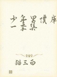 少年男仆库洛第一季集封面