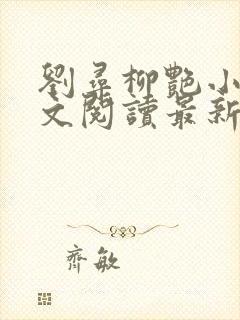 刘寻柳艳小说全文阅读最新章节列表