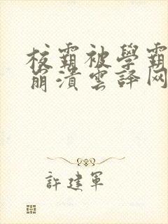 校霸被学霸玩到崩溃云译网