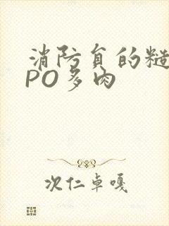 消防员的糙汉文PO多肉