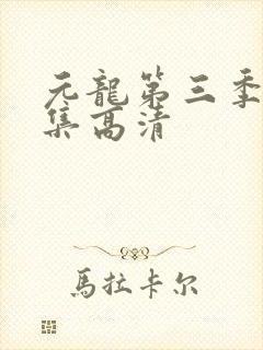 元龙第三季看全集高清