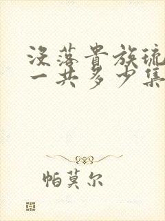 没落贵族琉璃川一共多少集