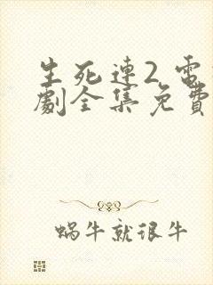 生死连2 电视剧全集免费观看