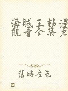 海贼王动漫在线观看全集免费播放