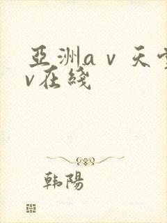 亚洲aⅴ天堂av在线