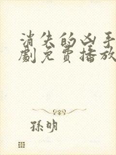 消失的凶手电视剧免费播放在线观看