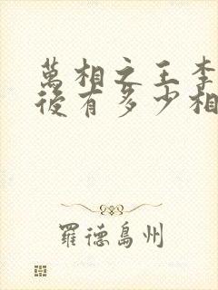 万相之王李洛最后有多少相