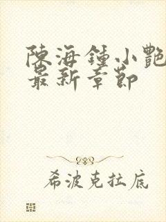 陈海钟小艳小说最新章节