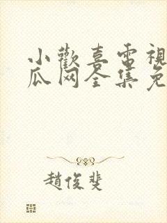 小欢喜电视剧西瓜网全集免费封面