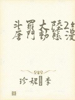 斗罗大陆2绝世唐门动态漫第一季封面