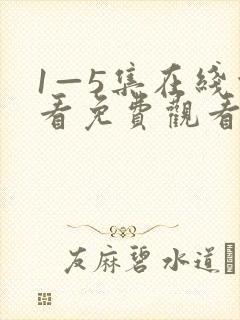1—5集在线观看免费观看电视剧