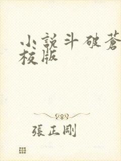 小说斗破苍穹精校版