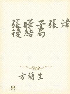 张晔子张炜迅最后结局