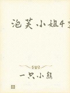 泡芙小姐4季封面