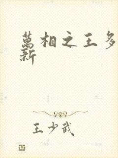 万相之王多久更新