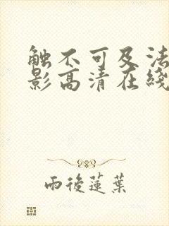 触不可及法国电影高清在线