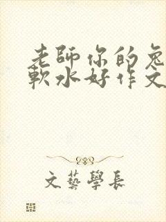 老师你的兔子好软水好作文免费阅读封面