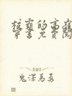 校霸的高岭之花穿书免费阅读