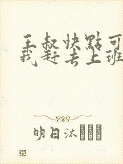 王叔快点可以吗我赶去上班封面