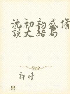 沈初韵盛修齐小说大结局