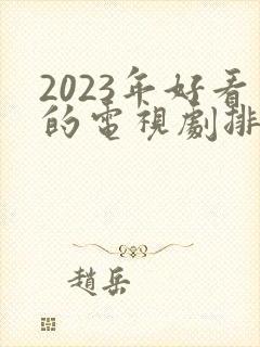 2023年好看的电视剧排行榜前十名