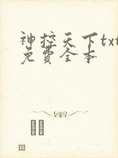 神控天下txt免费全本