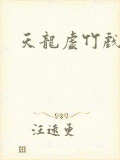 天龙虚竹戏花丛封面