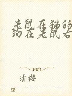 老鼠在猫的左边狗在老鼠右边封面