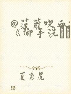 @菠萝吹血: 《御手洗さん家の事情》封面