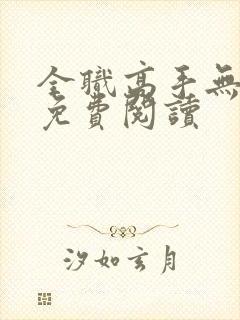 全职高手无弹窗免费阅读