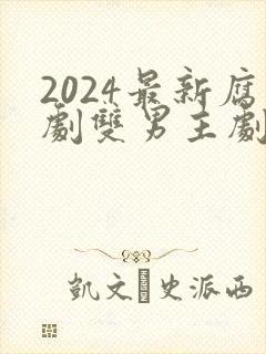 2024最新腐剧双男主剧